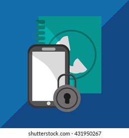 Communication design. Internet concept. Isolated illustration, vector