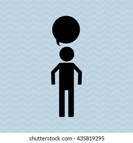 Communication design. Media icon. Flat illiustration, vector graphic