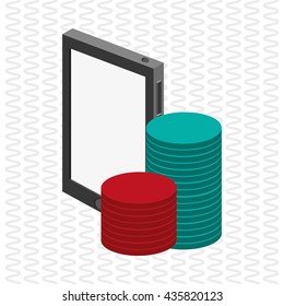 Communication design. Media icon. Flat illiustration, vector graphic