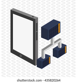 Communication design. Media icon. Flat illiustration, vector graphic