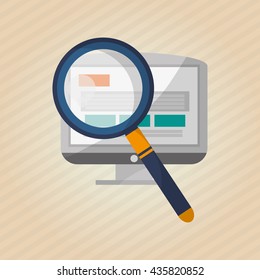 Communication design. Media icon. Flat illiustration, vector graphic
