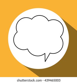 Communication design. Media icon. Flat illustration