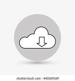 Communication design. Media icon. Flat illustration