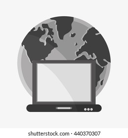 Communication design. Media icon. Flat illustration, vector 