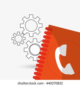 Communication design. Media icon. Flat illustration, vector 