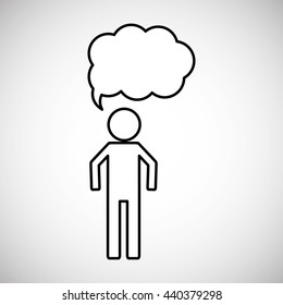 Communication design. Media icon. Flat illustration, vector graphic