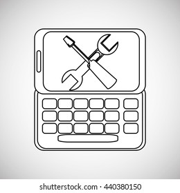 Communication design. Media icon. Flat illustration, vector graphic