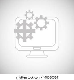 Communication design. Media icon. Flat illustration, vector graphic