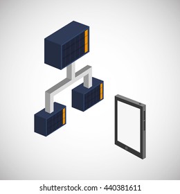 Communication design. Media icon. Flat illustration, vector graphic