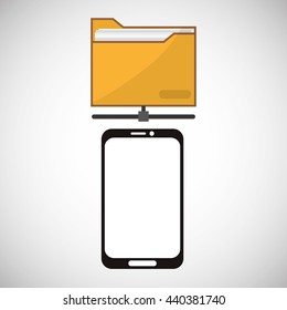 Communication design. Media icon. Flat illustration, vector graphic