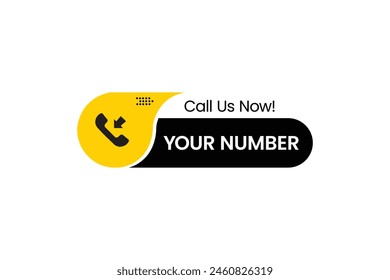 Communication design with Modern call us now buttons
