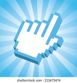 communication design over blue  background vector illustration