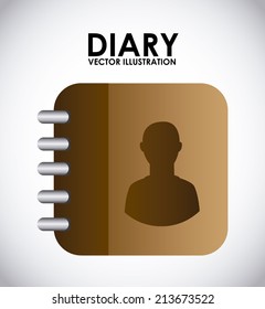 communication design over gray background vector illustration