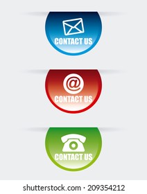 communication design over white background vector illustration