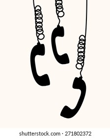 Communication design over white background, vector illustration