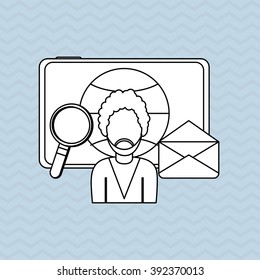Communication  design , Vector illustration
