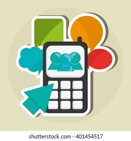 Communication  design , Vector illustration