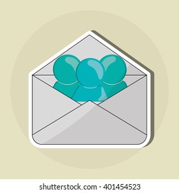 Communication  design , Vector illustration