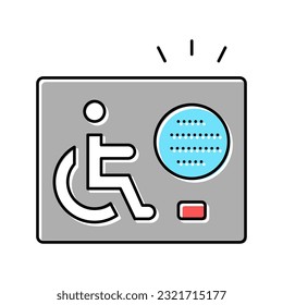 dispositivo de comunicación para el vector de iconos de color desactivado. dispositivo de comunicación para el signo desactivado. ilustración de símbolo aislado