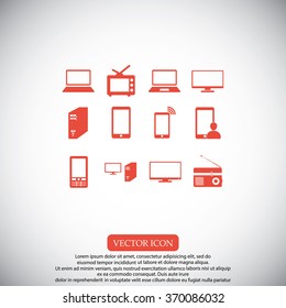 Communication device icons