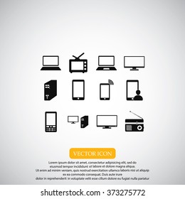 Communication device icons