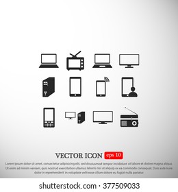 Communication device icons