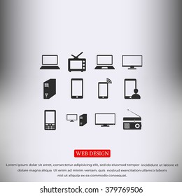 Communication device icons