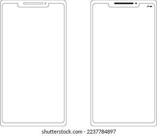 Origen de archivo vectorial de ilustración de smartphone de dispositivo de comunicación