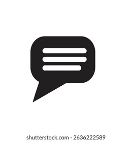 communication dialog box graphic design