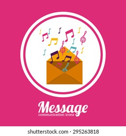 Communication digital design, vector illustration eps 10