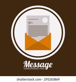 Communication digital design, vector illustration eps 10