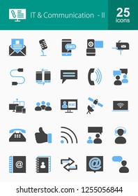 Communication Filled Icons