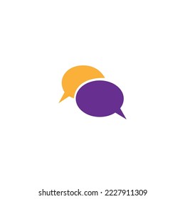 Icono plano de comunicación, mejor diseño plano de icono vector