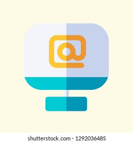 Communication Flat Icon Vector Graphic Download Template Modern