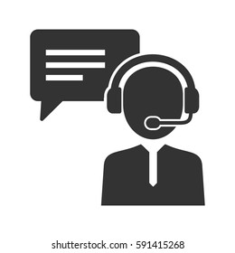 Communication Glyph Icon