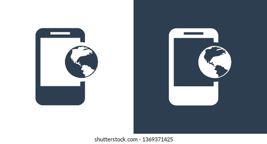 Communication Icon Black and White
