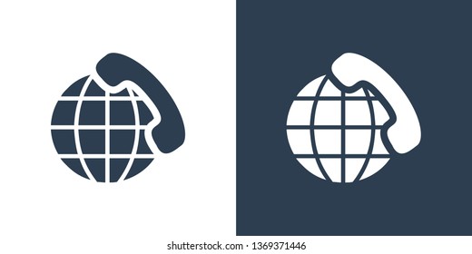 Communication Icon Black and White