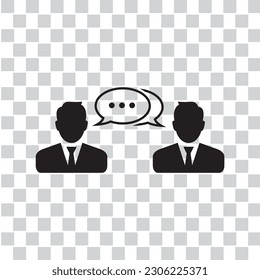 communication icon , chatting icon vector