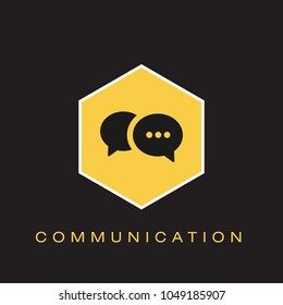 Communication Icon Concept