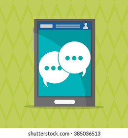 communication icon desgin 