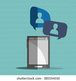 communication icon desgin 
