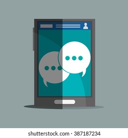 communication icon desgin 