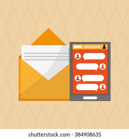 Communication icon design 