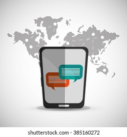 Communication icon design 