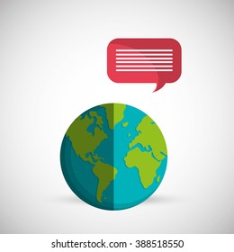Communication icon design 