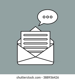 communication icon design 
