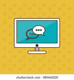 communication icon design 