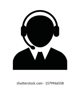 Communication icon design with call center