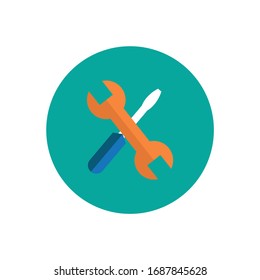 Communication icon design with phone setting