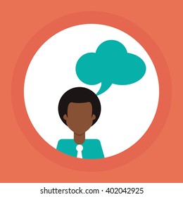 Communication icon design , vector illustration